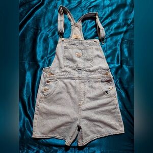 Levis Denim Overalls Shorts